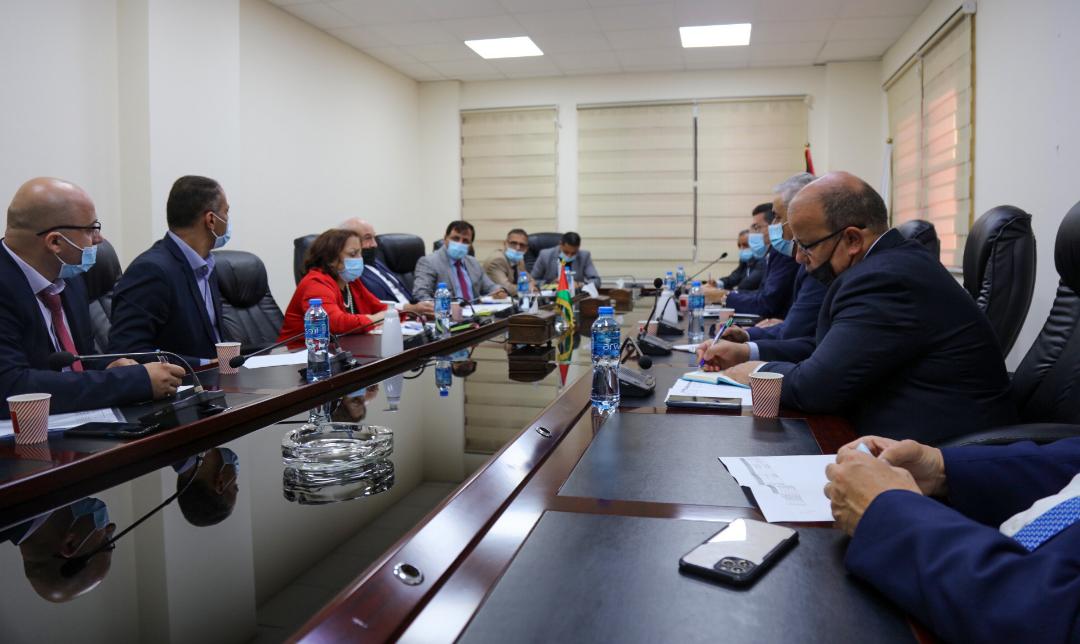 جانب من الاجتماع 