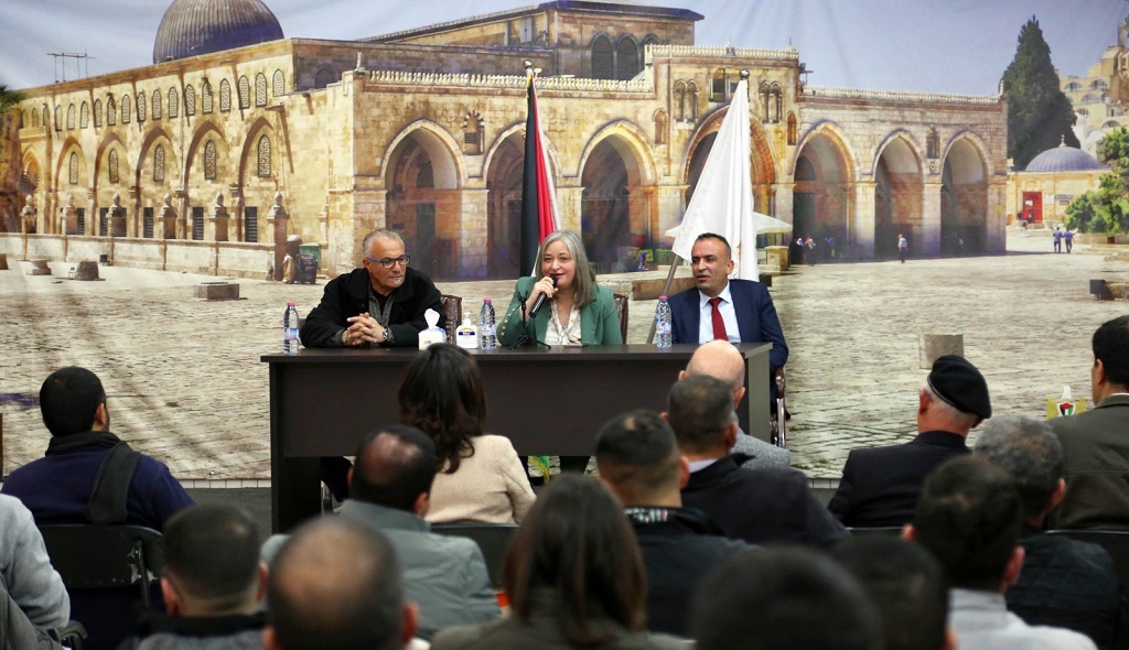 جانب من الاحتفال (تصوير: أحمد مزهر/وفا)