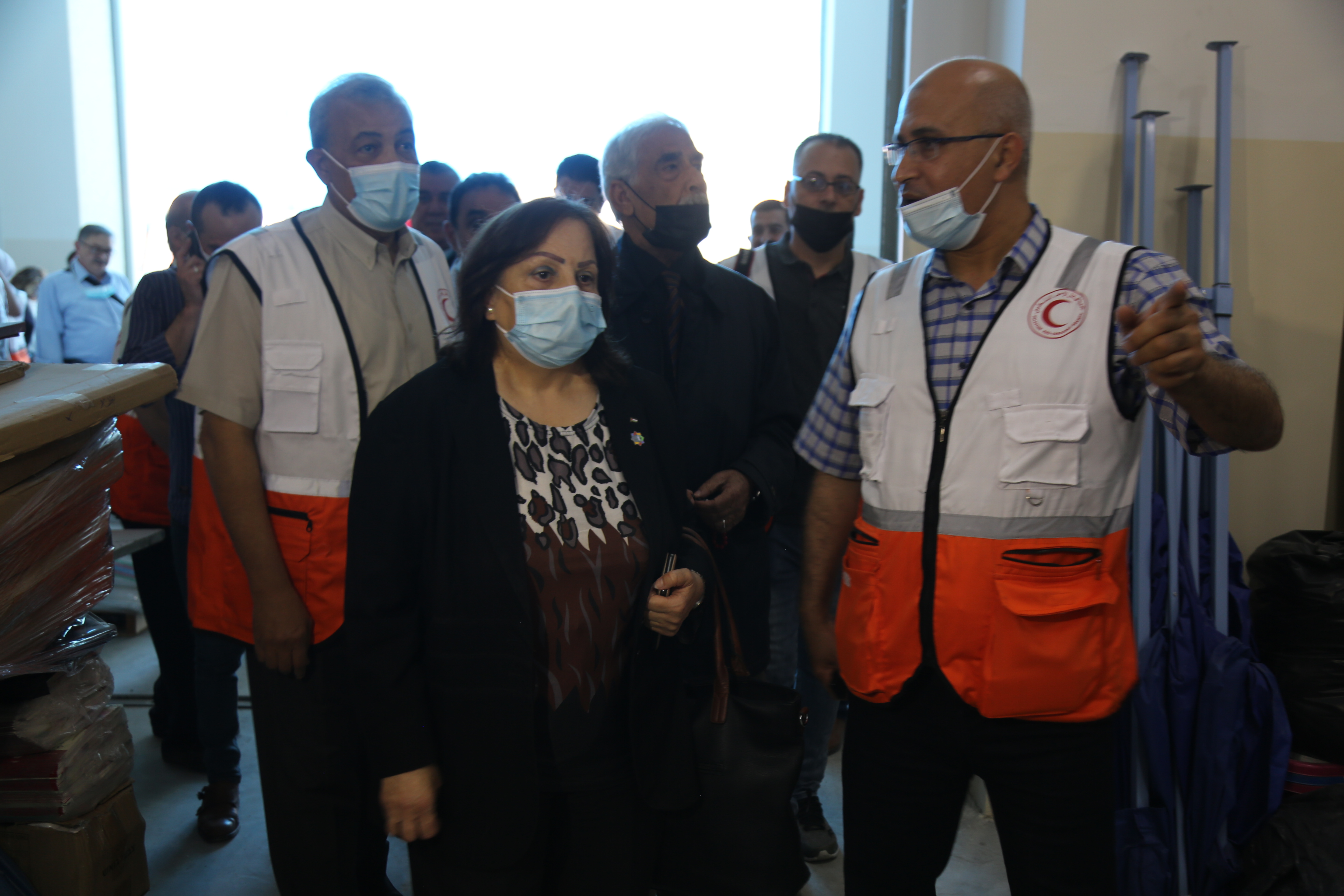 الكيلة خلال الزيارة. تصوير: (خضر الزعنون/ "وفا")