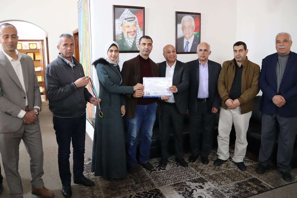 جانب من حفل التكريم