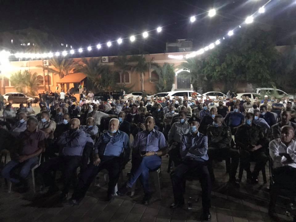 جانب من اللقاء (عدسة: ثائر أبو بكر/وفا)