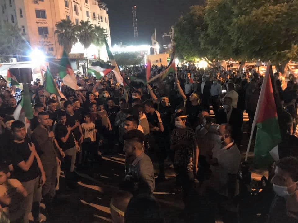 جانب من احياء ذكرى المولد النبوي الشريف في جنين ( عدسة : ثائر ابوبكر/ وفا)