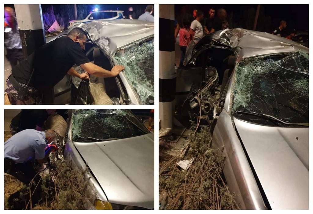 صور من مكان الحادث 