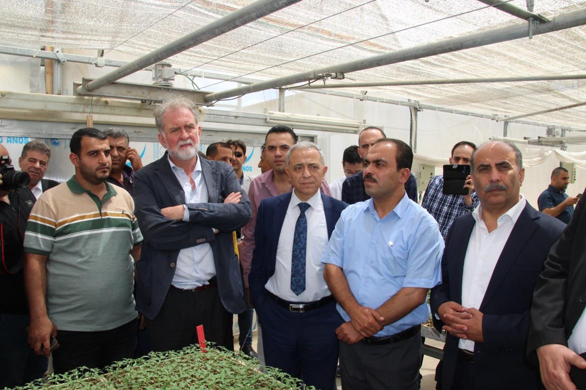 جانب من الجولة التفقدية (تصوير: وفا عواد/ وفا)