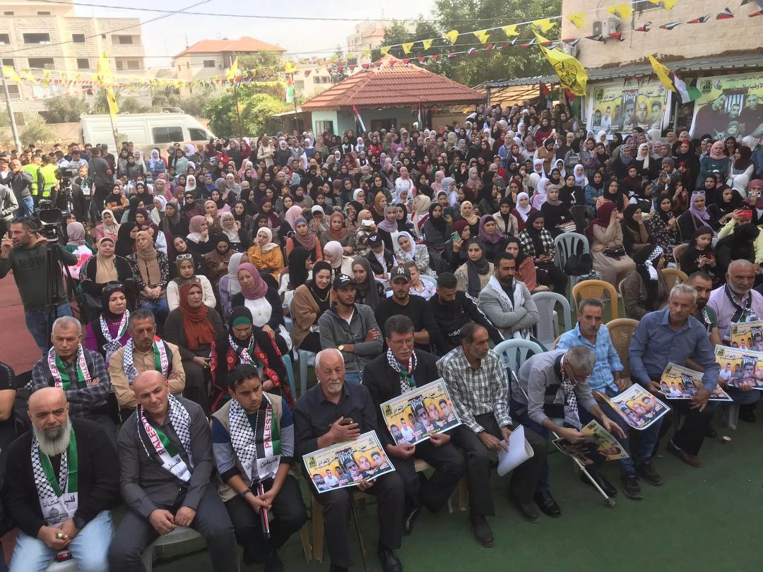 جانب من إحياء ذكرى استشهاد الرئيس ياسر عرفات (عدسة: ثائر أبو بكر/ وفا)