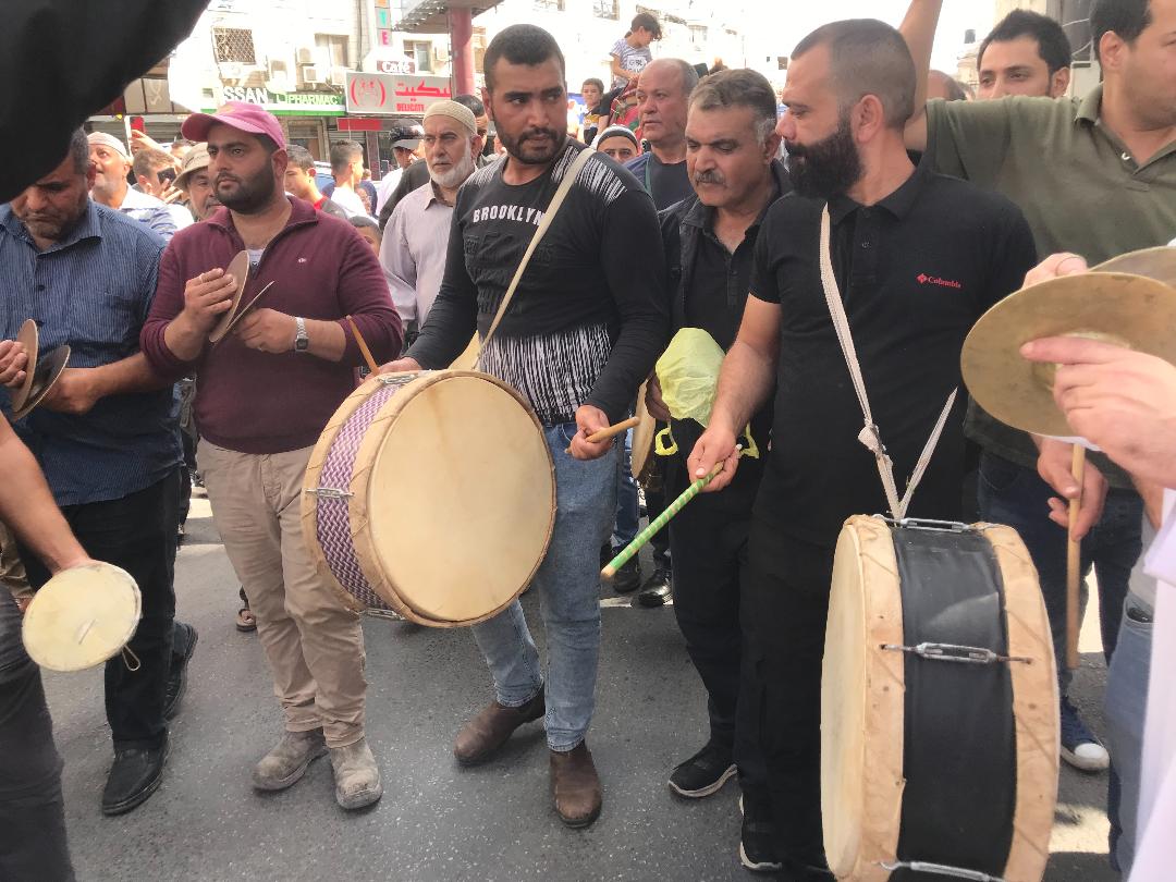 جانب من الاحتفال. عدسة: (ثائر أبو بكر/ وفا)