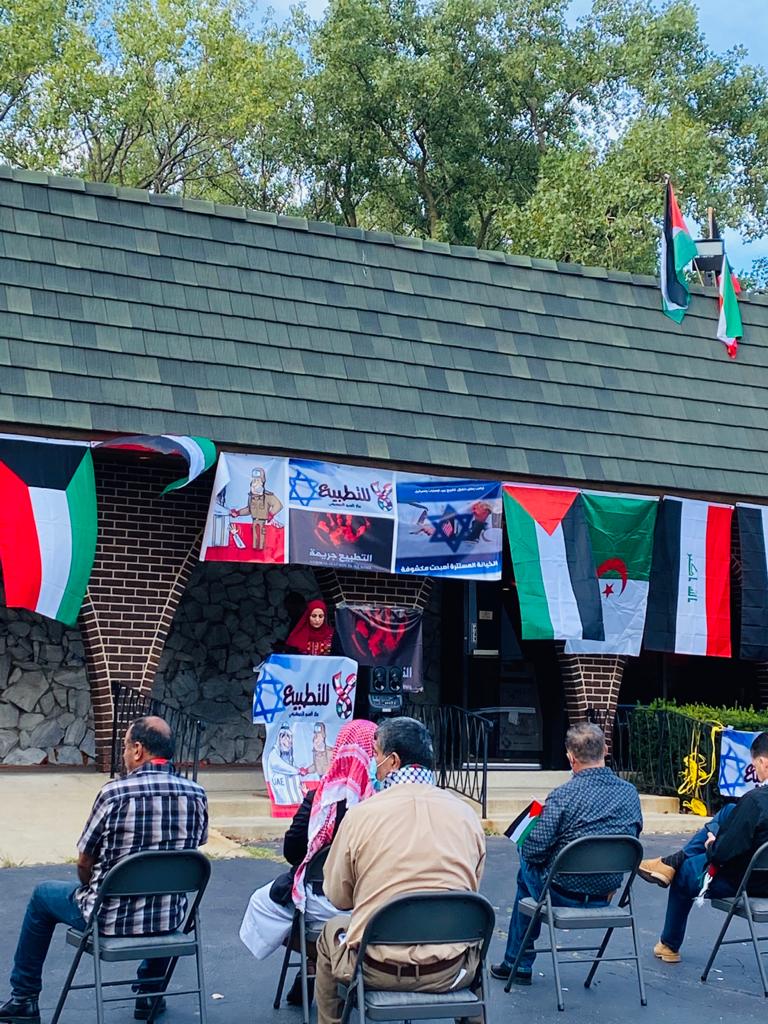 جانب من اللقاء الموسع للمؤسسات العربية الأميركية في شيكاغو