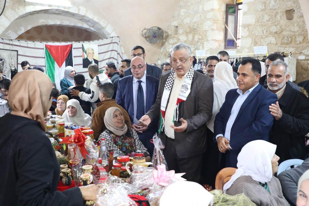 جانب من افتتاح المعرض