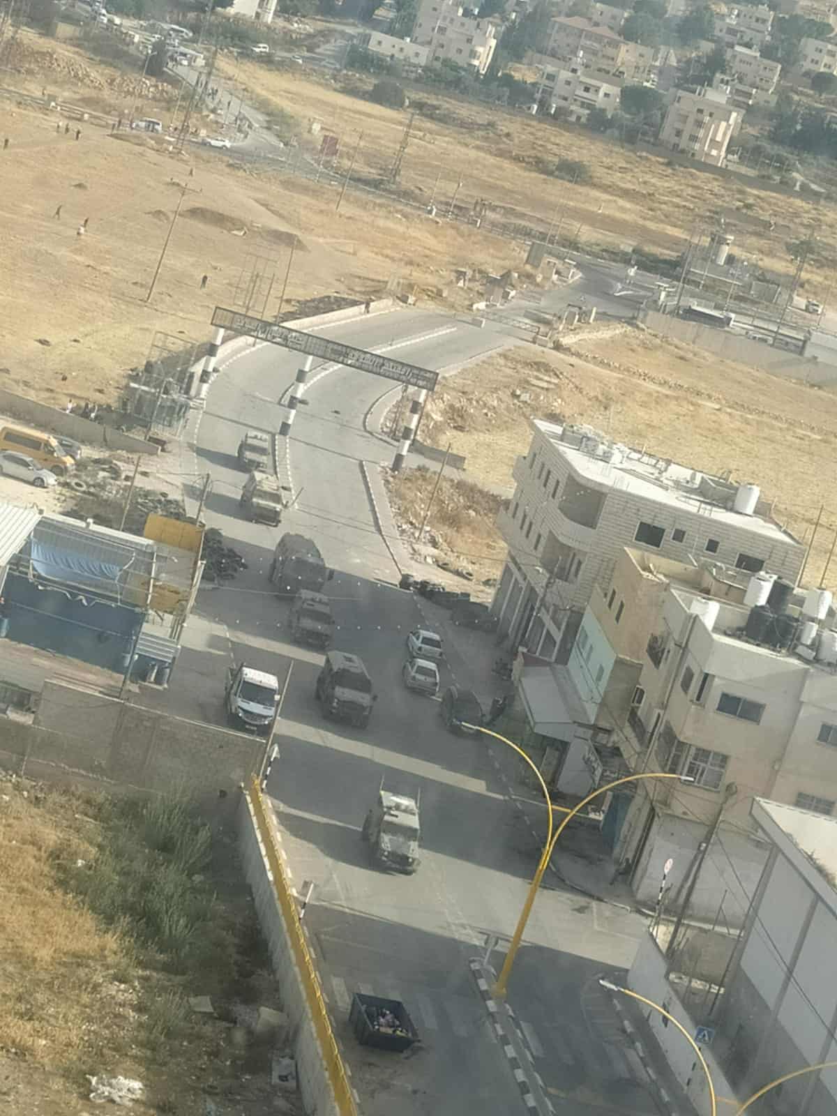 خلال اقتحام مخيم الفوار