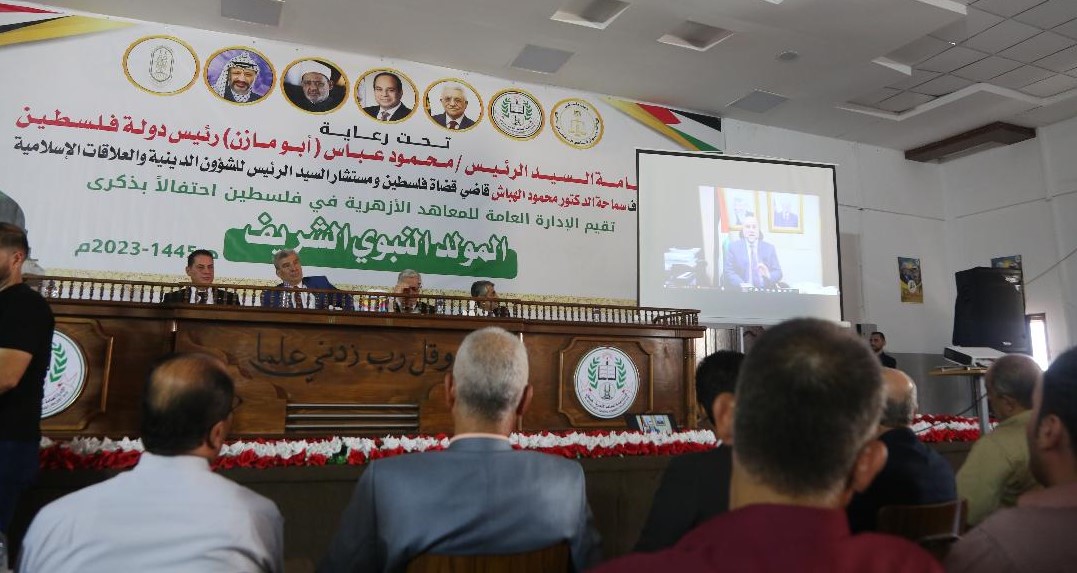 جانب من الحفل (تصوير: خضر الزعنون/ وفا)