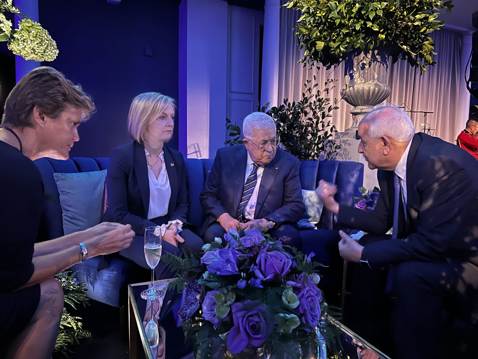 الرئيس يلتقي رئيسة وزراء المملكة المتحدة