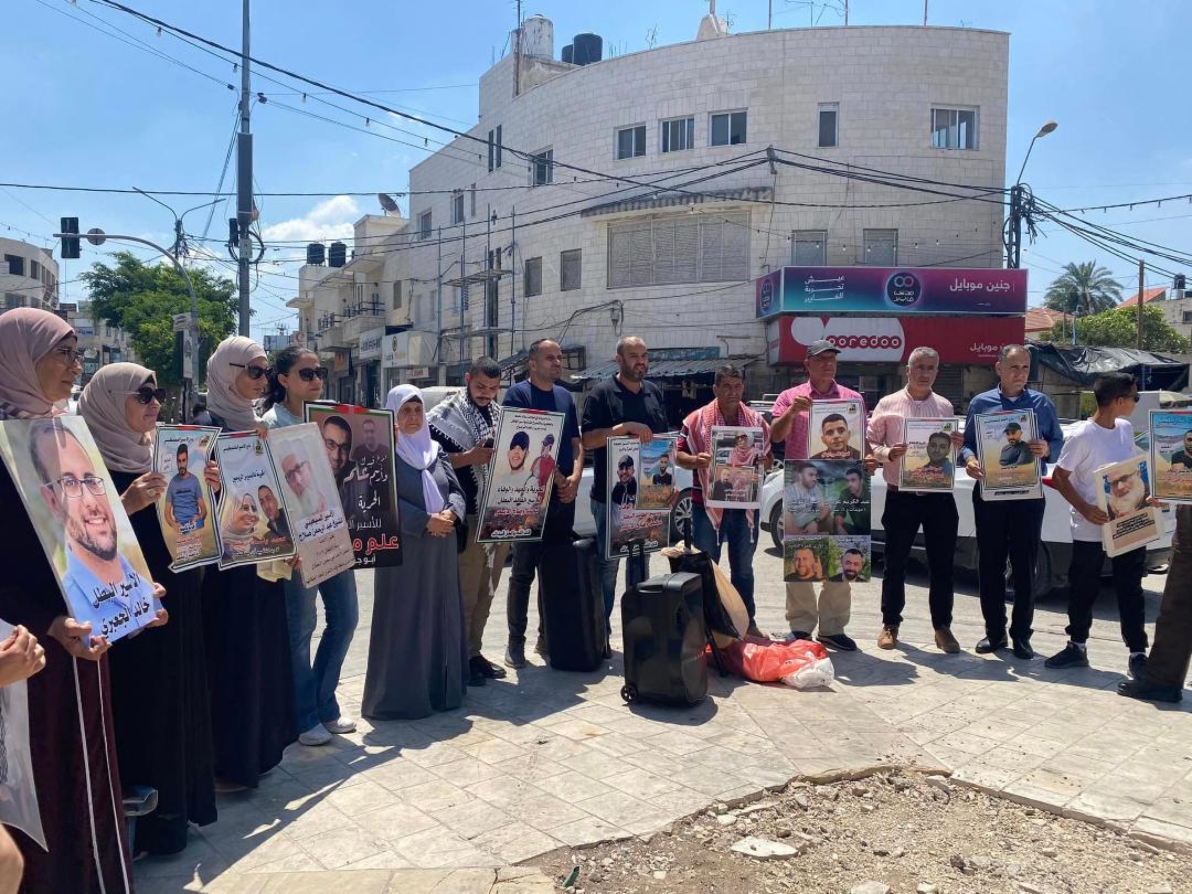 صورة من الوقفة/ تصوير: ثائر أبو بكر