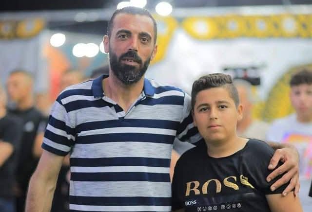 الشهيد حسن ربايعة ونجله الشهيد الطفل علي ربايعة